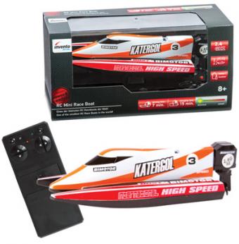 Rc Mini Race Boat Red 2.4 Ghz