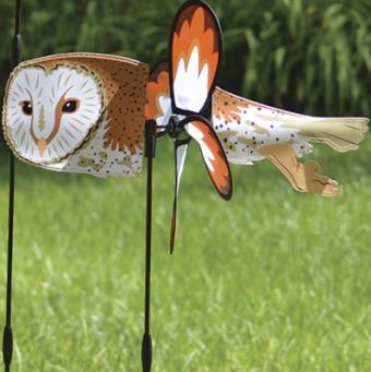 Pk Petite Spinner Barn Owl
