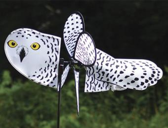 Pk Petite Spinner Snowy Owl