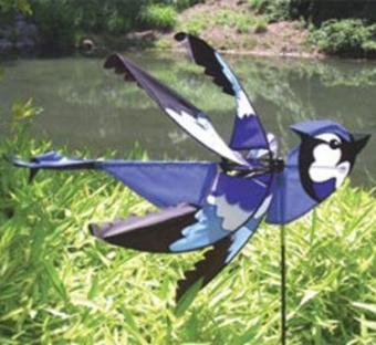 25 In. Flying Blue Jay Spinner