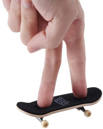 Tech Deck - Finger Skate - Skateboard en Bois Design Aléatoire