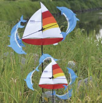 Pk Whirligig - 13 In. Sailboat