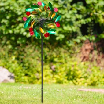 Girouette Metal Paddle Double Roue