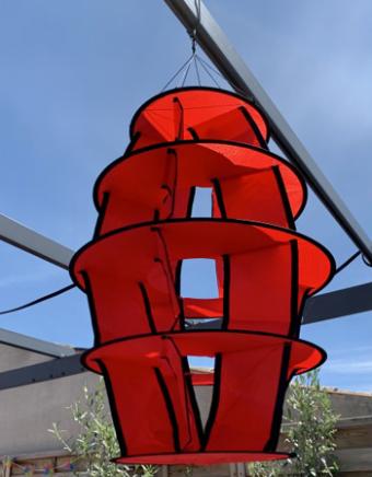 Hoffmanns X-Small Lampion Red