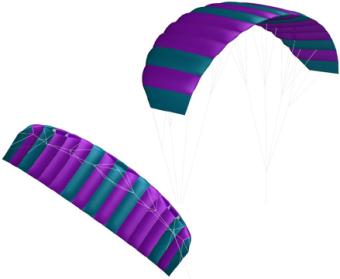 Spiderkites lycos competition 1.8 ps purple / teal