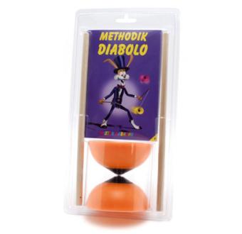 Diabolo Tornado Blister Baguettes Bois + Livret