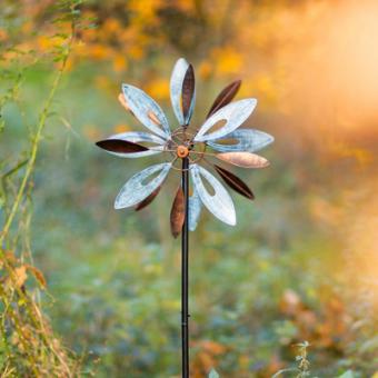 Girouette Metal Flower Duett