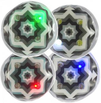 Led Decoratives (set de 4) (activation vibration)