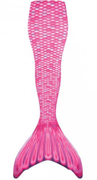 Finfun queue de sirene malibu pink complete mermaiden adulte