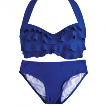 Finfun Bikini (Haut + bas) Bleu