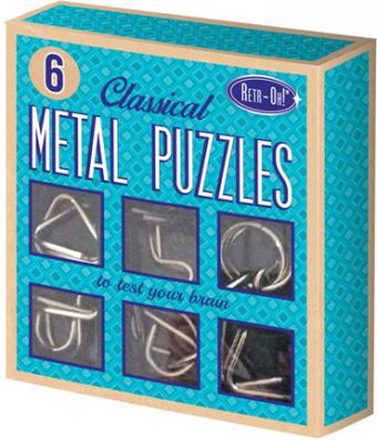 Hq 6 Metal Puzzles