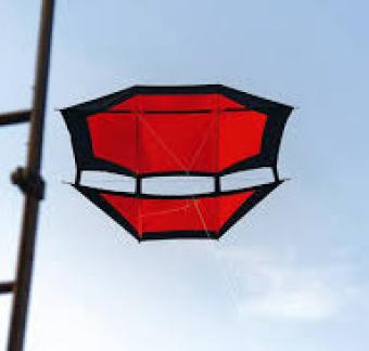 Spiderkites double roller rouge