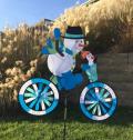 Pk Bike Spinner Snowman