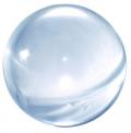 Balle Acryl 76 mm Cristal